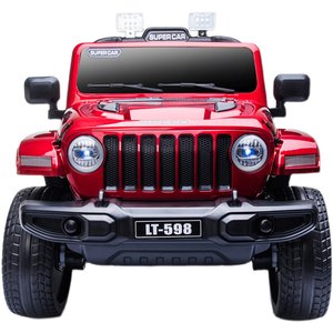 
Children's electric car, four-wheel baby remote control car can take a double four-wheel drive off-road vehicle, children's swing baby car