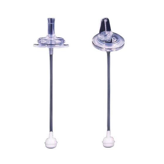 
Xinbei wide-caliber baby bottle universal baby silicone pacifier integrated duckbill water cup straw accessories gravity ball