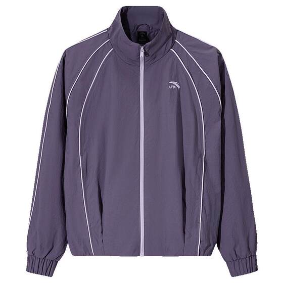 
ANTA Trendy Loose Sports Jacket Women 2026 New Fashion Contrast Color Stand Collar Jacket Top 162618616