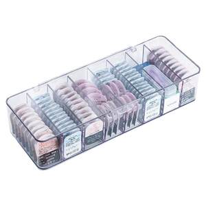 
Large capacity dust-proof contact lens storage box Daily disposable contact lens storage rack divided into solid color with cover multiple pairs of boxes