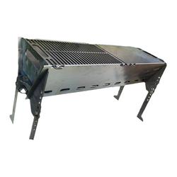 Barbecue Oven Home Outdoor Portable Detachable Lift Carbon Steel Barbecue Grill Assembly Charcoal Barbecue Stove Thickened