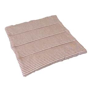 Cotton and linen Japanese simple student cushion classroom tatami dining chair cushion office long-term seat chair cushion thin style
