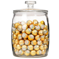 Moisture-proof glass bottle tea sealed jar with lid
