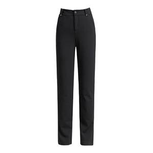 
New detachable down pants for women in autumn and winter, slim and thickened high-waisted large-size straight-piece warm cotton pants
