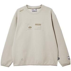 
[NBA Joint Lakers] Jack Jones Men's Spring New Loose Round Neck Sweater Raglan Sleeve Top