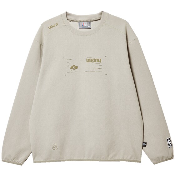 
[NBA Joint Lakers] Jack Jones Men's Spring New Loose Round Neck Sweater Raglan Sleeve Top