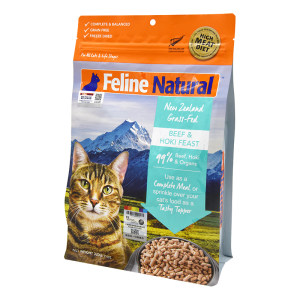 Beethoven Pet/New Zealand K9 Natural Grain Free Dehydrated Fresh Meat Freeze Dried Cat Food Cod Cat Main Food