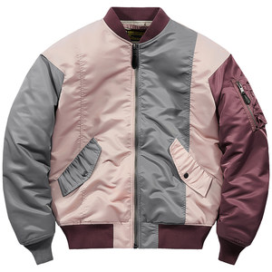 VIP autumn and winter MA1 pilot jacket, men and women's couple patchwork jacket, ins trendy brand baseball jacket, thickened cotton jacket