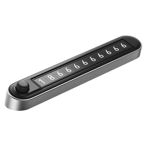 Creative temporary parking number license car mobile phone number on the phone number display license plate mobile phone number
