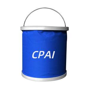 Folding bucket for outdoor car washing, special tool bucket for catching the sea, convenient foldable large-capacity household fishing bucket