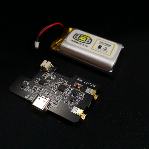 GBA Litthium Battery GBA Выделите универсальный модуль лития лития, простой и красивый перезаряжаемый аккумулятор может быть удален и используется