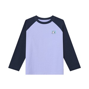 
Duojia boys' long-sleeved T-shirt pure cotton 2026 new spring and autumn children's pony print spring tops