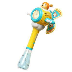 
Internet celebrity bubble blowing machine fully automatic children's handheld windmill electric bubble gun stick boy and girl toys do not leak water