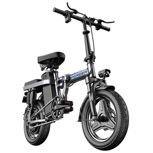 
Permanent Folding Electric Vehicle Driving Small Portable Electric Bicycle Super Long Range Transportation Artifact 2026 New Model