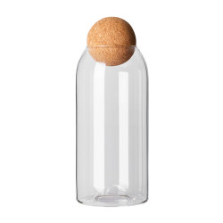 Coffee bean glass creative storage jar