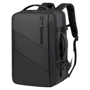 Backpack Men's Backpack Expansion Large -capacity Business Satarcing Prag Plas of Luggage Pack 15.6 inch Notebook Computer Bags