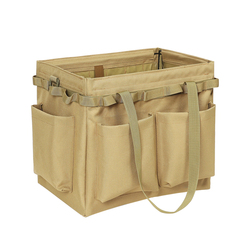 Camping Folding Storage Box Storage Outdoor Equipment Tool Bag Large Capacity Multi-functional Tote Bag Picnic Firewood Bag