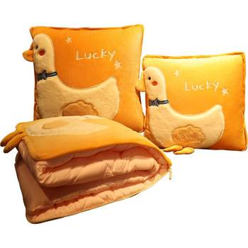 Pillow quilt dual-purpose new folding blanket 2-in-1