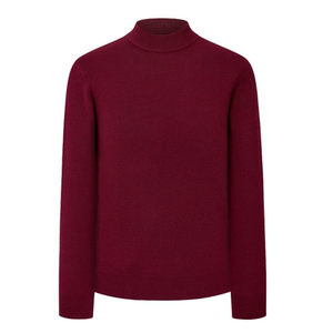 
100% pure cashmere men's cashmere sweater worsted half turtleneck autumn and winter thick quality men's warm solid color inner wear