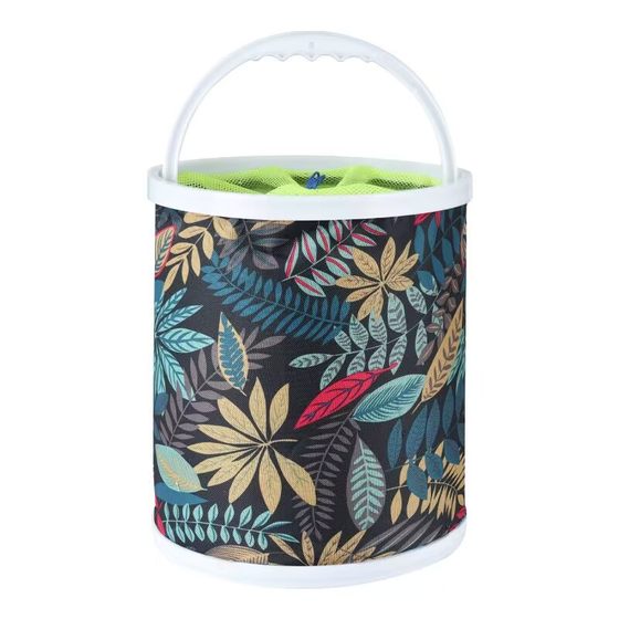 
Fishing bucket, foldable fish bucket, portable live fish bucket with rope, multi-functional fishing protection gear and supplies