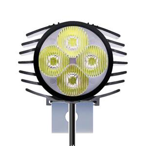 Extended driving lanterns super bright folding electric vehicle lithium tram LED headlight horn two -in -one strong light 48v60v universal
