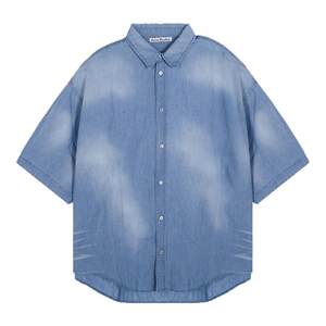 
ACNE STUDIOS Spring and Summer New Men's Trendy Retro Short Sleeve Shirt Top Yintai Department Store 301574