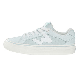 
Stubborn official ice blue spring campus style W series fur canvas spliced men's and women's national trend skateboard shoes