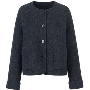 
Yixiangliying camel wool coat women's short 2025 winter new style double-sided woolen coat for small people