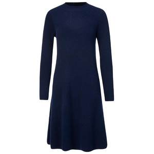
Pipigo's new autumn and winter round neck A-line skirt cashmere dress