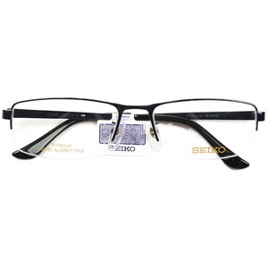 
Seiko SEIKO half-frame titanium ultra-light glasses frame business men's myopia glasses optical glasses HC1010