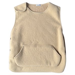 Daily single 380g ultra -fine velvet lamb cashmere warm autumn and winter men's and female round neck casual vest puff vest jackets