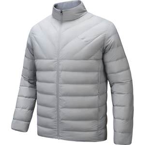
ANTA stand-up collar lightweight rib down jacket men's new winter duck down warm jacket jacket lining layered