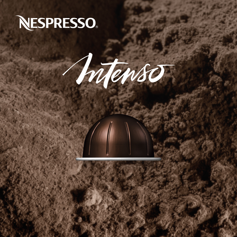 NESPRESSO雀巢胶囊咖啡 Vertuo系列 浓烈咖啡 浓缩黑咖啡10颗装