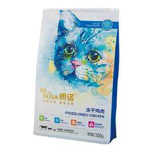 
Langnuo Freeze-dried cat food chicken 70g-1kg Langnuo Freeze-dried chicken 300g cat food main food snacks long meat