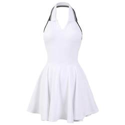 dcw contrasting color lapel fashionable yoga sports jumpsuit