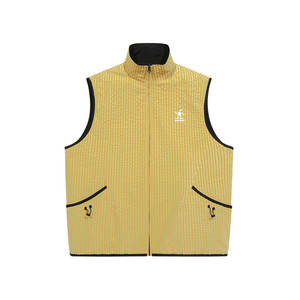 
ELEMENT skateboard vest men's loose trendy plaid stand-collar vest outdoor sports and leisure all-match coat for women