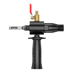 Electric hammer to water drilling rig conversion head impact drilling and water drilling bit water injection device Electric drilling hole opening machine water connection rod