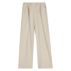 [新品]孕妇裤子春季外穿无托腹阔腿裤早春装2026新款春秋直筒长裤