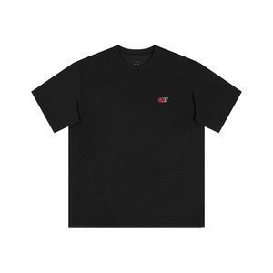 
Aspirants UZIS solid color casual sports short-sleeved men's new ice-feel breathable loose round neck basketball T-shirt rainbow