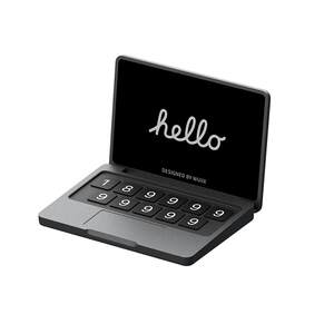 WUIIX notebook MacBook temporary parking number plate license car moving mobile phone car creative parking plate
