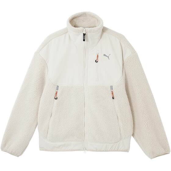 
Thickened and velvet warm imitation sherpa jacket for men and women PUMA winter stand collar jacket top 629733