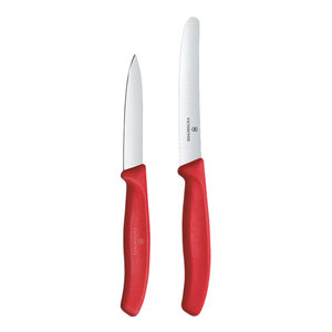 
Victorinox fruit knife household food-grade hand-safe Swiss imported serrated round-head kitchen knife