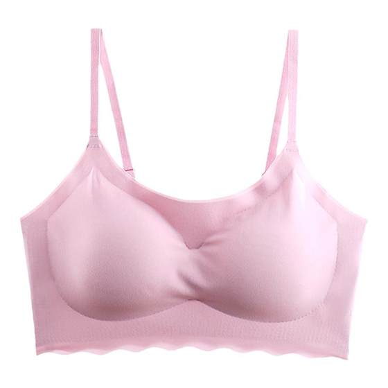 
[Clean clearance of 5 yuan] Women's sports underwear without steel rings, gathered and traceless vest bra thin beautiful back bra