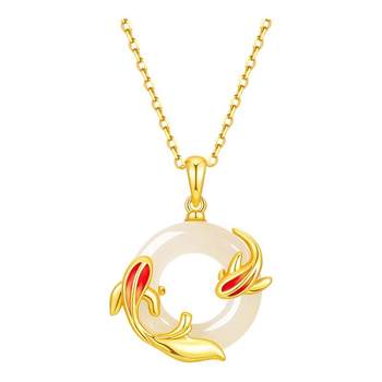 
[Chinese Gold] Koi Necklace to send to girlfriend