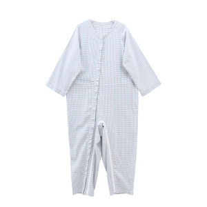 
Elderly jumpsuits for dementia patients to take off nursing suits for paralysis and dementia elderly jumpsuits for adults loose pajamas