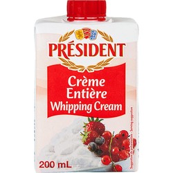 Presidential Animal Cream 200ml Cream Fresh Cream Decorated Mousse Ketogenic Baking Ingredients
