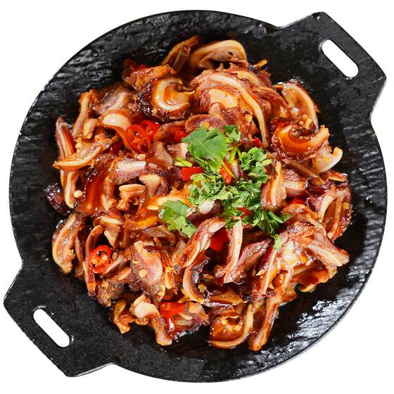 
Crispy bone Hunan specialty firewood smoked farmhouse homemade pork crispy bone cartilage bacon sausage non-chicken bone palm treasure
