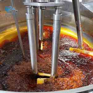 
Taiwanese mushroom sauce wok Wutaishan Taiwanese mushroom sauce mixing machine Stir-fried sauce pan 500*0.5kg grandma's vegetable frying machine