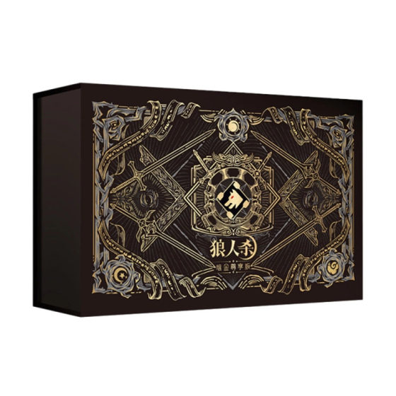 
2026 Genuine Werewolf Killing Card Dark Gold Exclusive Edition Deluxe Full Set Adult Leisure Party Board Game Children's Game
