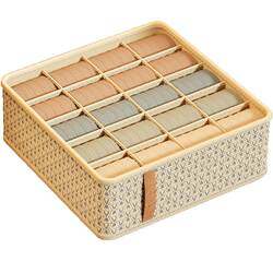 Cotton and linen underwear storage box drawer type